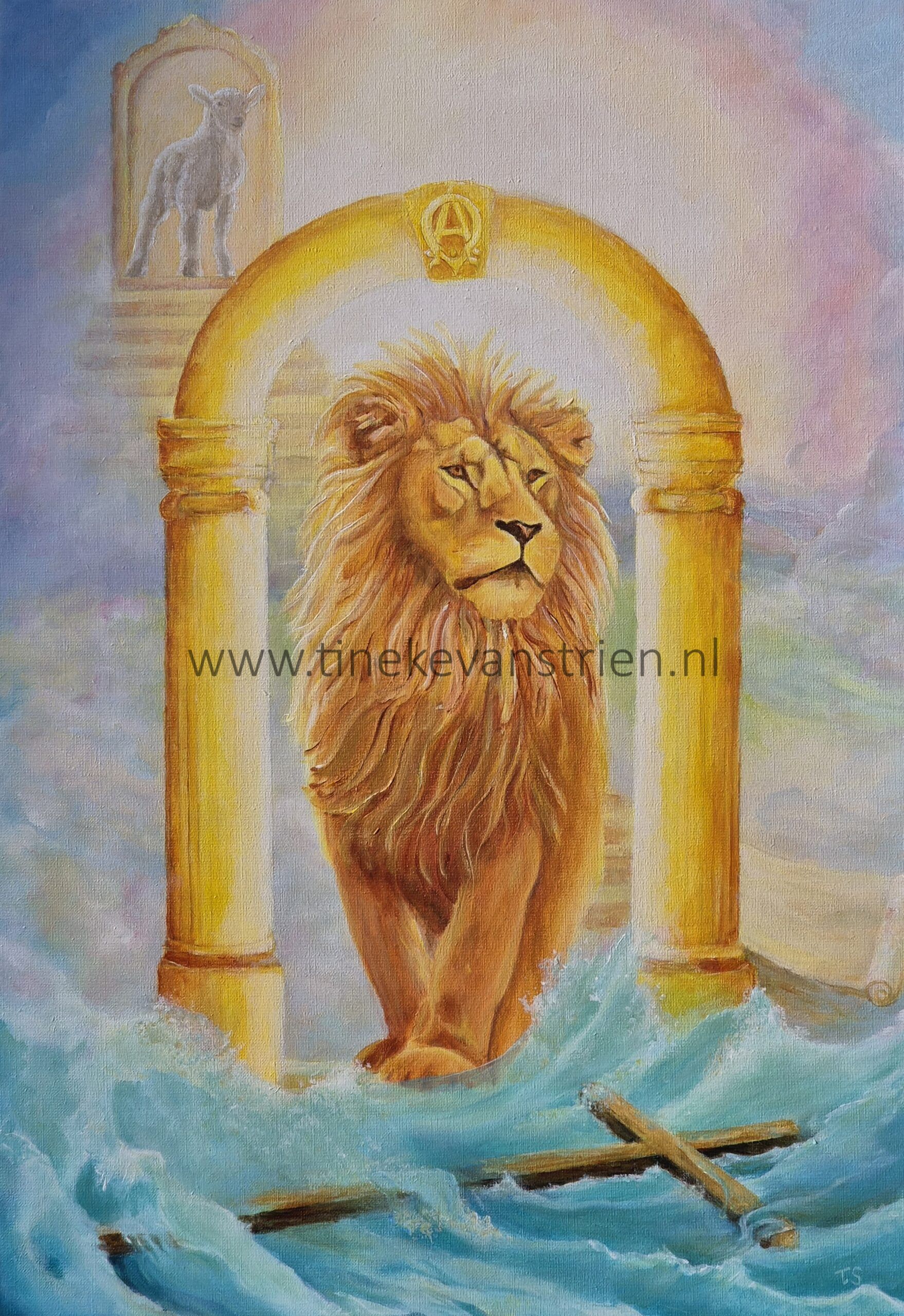 Poster De Leeuw en Het Lam
